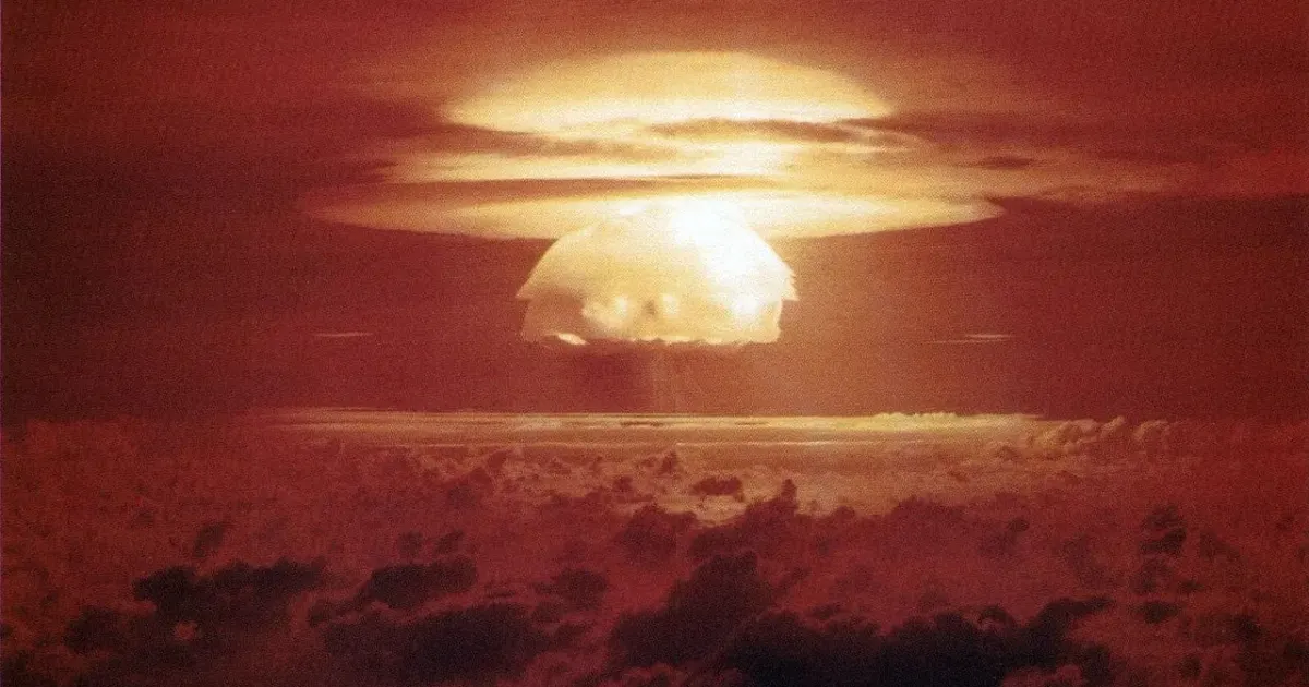 Nube de la detonación nuclear Castle Bravo